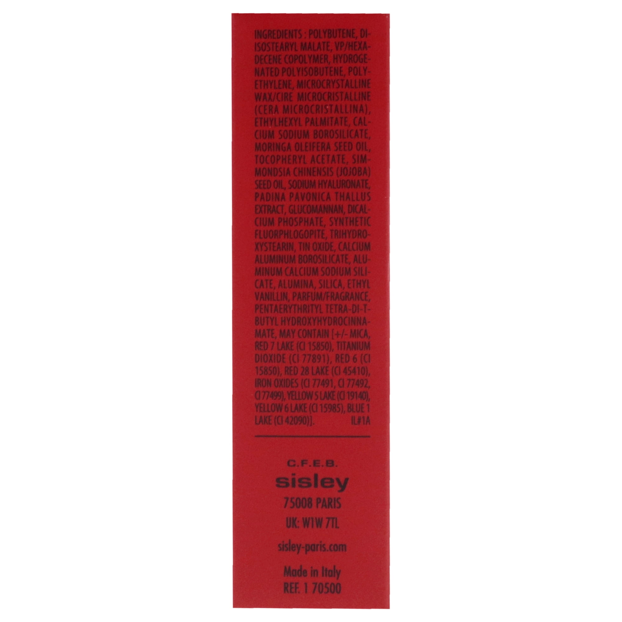 Sisley Phyto-Rouge Shine Lipstick - 10 Sheer Nude , 0.1 oz Lipstick (Refillable)