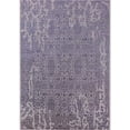 thumbnail image 1 of Ahgly Company Machine Washable Indoor Rectangle Industrial Modern Grape Purple Area Rugs, 5' x 7', 1 of 7