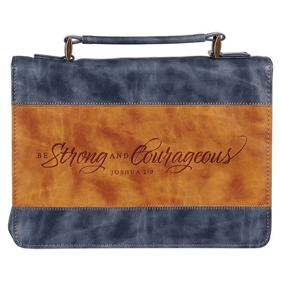 BC : Classic Navy/Brun Strong & Courageux Josh. 1:9 - Grand