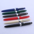 thumbnail image 4 of JINHAO-pluma estilográfica para estudiantes, pluma con tapa giratoria de plástico azul, color plateado, 992, 4 of 4