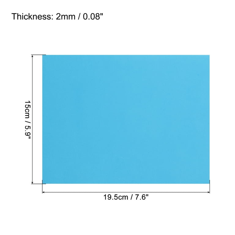 Uxcell EVA Foam Sheets 8 x 12 1.8mm Thickness for Crafts DIY Projects 10  Different Color