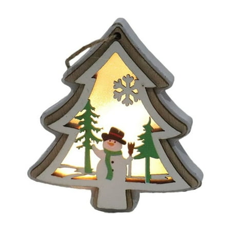 

Christmas Lighted Wooden Pendant Festive Decoration Party Lights Indoor Night Light Birthday New Apartment Must Haves Cool Lights for Room Sky Lite Projector Gamer Birthday Decorations Kids Ceiling