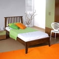 thumbnail image 2 of Acacia Kaylin Wooden Bed Frame with Headboard Included – Solid Wood Platform Bed with Ergonomic Design for Anti-Slip Support, Easy Assembly and No Box Spring Needed (Twin, Chocolate), 2 of 7