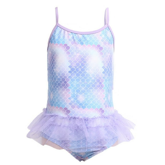 3 Piece Swimsuits for Girls Cute Ruffle Tops Tankini Bathing Suits Beach Pool Swimwear Cover Up Dresses Tankini with Skirt Girls Bathing Suits Size 14-16 Birthday Party