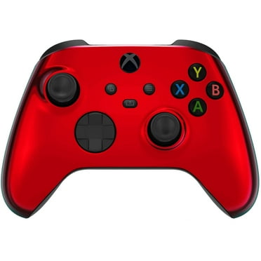 Silent Modz Custom Wireless Controller for Microsoft Xbox Series X|S, Xbox One S|X & PC (Red Chrome)