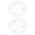 thumbnail image 4 of Candle Plate Tray Holder Pillar Holders Round Candlestick Plates Clear Centerpiece Snack Decorative Trivet Trinket Fruit, 4 of 9