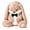 black-bow tie style, variant on Floppy-Eared Rabbit Plush Toy, Seated Stuffed Bunny with PP Cotton Filling for Adults
