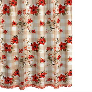 Greenland Home Fashions Maui Shower Curtain, 72x72-inch - Walmart.com
