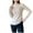 Beige, variant on Kaemgyyd Shirts for Women Lightweight Mock Neck Button Long Sleeve Tops Casual Base Layer Basic Stretch Thermal Tunic Tee