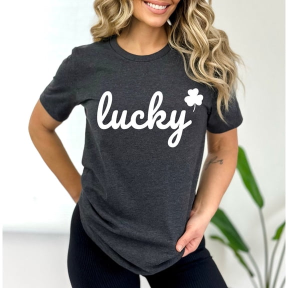 Sam Soft Lucky St. Patrick's Day Shirt, Lucky T-Shirt, Shamrock Shirt, St. Patrick's Day T-Shirt, Womens St Patty's Day Shirt, St. Patrick's Day Tee