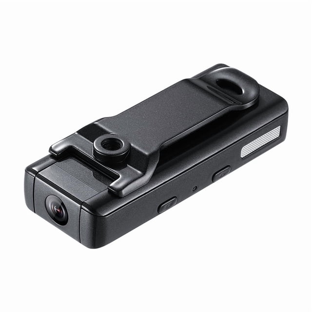Cámara con Clip Giratoria de 180° - Mini Cámara de Acción HD con WiFi Integrado y Estabilización para Deportes, Viajes y Vlogging (Video 4K, Batería Recargable de 64GB)