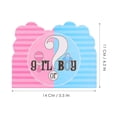 thumbnail image 3 of KONTONTY 32Pcs Baby Shower Invitations Assorted Color Paper for Gender Reveal Event, 3 of 8
