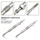 thumbnail image 4 of 4 Pcs Glow plugs For Da-cia Ni-san Mer-cedes Re-nult for 15 DCI For Dokker Duster Clio 3 Twingo 2 Laguna 3 Meg 3 0100266032, 4 of 5