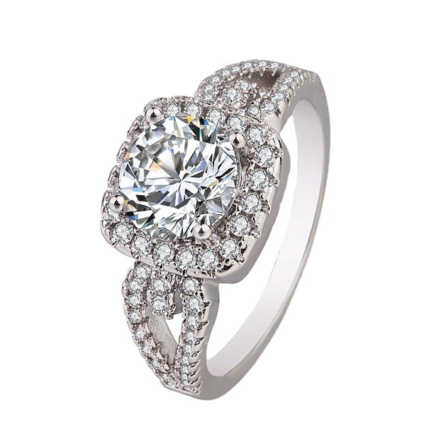 La Princesa Apertura Anillos Anillo Delicado Diseño Moda Anillo Luz Anillo de Alto Grado
