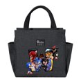 thumbnail image 3 of Bolsas de almuerzo Sonics con estampado de anime, bolsa de picnic con letras de la A a la Z, paquete de almacenamiento de comidas con aislamiento de dibujos animados, loncheras Kawaii para niños, rega, 3 of 5