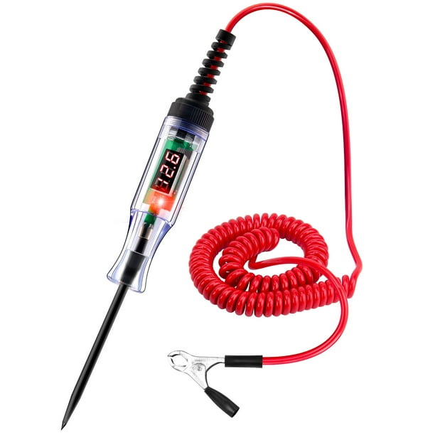 Probador de circuitos LED digitales WINAMOO 5-90 V con luz de prueba automotriz