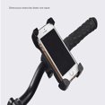 thumbnail image 3 of 360 Degree Rotation Bike Bicycle Motorcycle Handlebar Phone Holder Bracket Mount Shockproof for 3.5-6.5" Smartphone iPhone Samsung Galaxy, 3 of 6