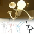 thumbnail image 4 of ZOUBAOQ Changeable Shape Funny Sportsman Night Light, DIY Shape Night Lights, Night Light for Bedroom Bathroom Hallway Kitchen Christmas Decorations, 4 of 10