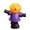 F, variant on Huanglei Halloween Decorations Desktop Ornament Resin Miniature Scene For Living Room And Bedroom Pumpkin