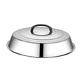 thumbnail image 4 of Tapa de sartén de 32 cm con asa para fundir queso, ideal para picnics, sándwiches, camping y barbacoas. Utensilios de cocina con tapa abatible y fácil, 4 of 9