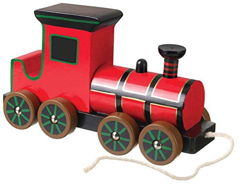 pull along wooden train