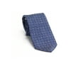 Nautica Men's Neck Tie Manzanita Check Grid Skinny Slim Silk Blue Size Regular