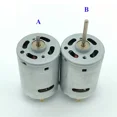 thumbnail image 4 of MABUCHI RS-385SH-2270 DC 6V-24V 12V 18V 15000RPM High Speed Carbon Brush Micro 28mm Electric Motor DIY Toy Hair Dryer Heat Gun, 4 of 6