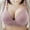 Pink, variant on Jacenvly Bras for Women No Underwire Stretchable Solid Push-Up Bra Women Bralettes Breathable Soft Comfortable Woman'S Color Hollow Out Perspective Underwear No Rims