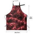 thumbnail image 5 of Lsque Red Line Waterproof Apron Chef Aprons for Men Heavy Duty Chemical Work Apron Extra Long Grilling Aprons with Adjustable Bib Apron, 5 of 9