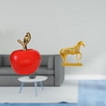thumbnail image 2 of Estatua,Estatua de fruta artificial Escultura Artesanías,Colección de figuras de cerámica para decoración del hogar,Estatuas de caballos,Estatuas de caballos Figura de caballo Figura de, 2 of 8
