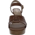 thumbnail image 2 of Lauren Ralph Lauren Womens SOFFIA Leather Ankle Strap Pumps, 2 of 3