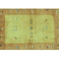 thumbnail image 1 of Ahgly Company Indoor Rectangle Oriental Light Blue Traditional Area Rugs, 2' x 3', 1 of 4