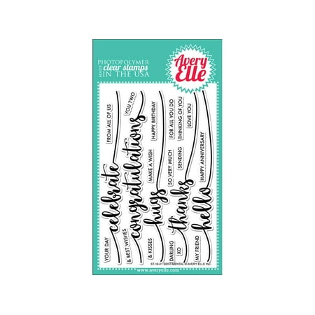 Elle Pumps - Avery Elle Clear Stamp Sentimental
