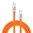 thumbnail image 1 of Cable de carga Chubbycable Chubby 2.0 USB-C a USB-C de 1 m, naranja, 1 of 7