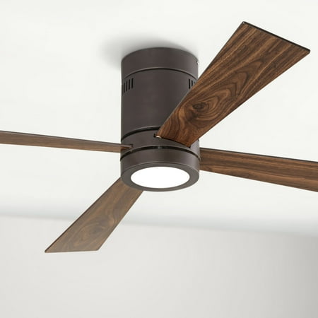 52 Casa Vieja Modern Hugger Ceiling Fan With Light Led