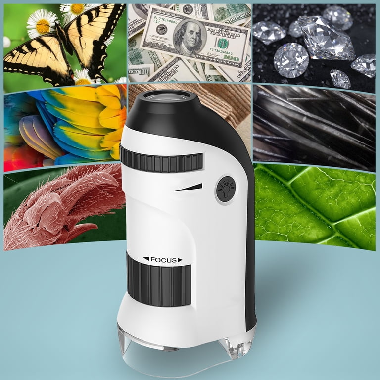 BEBANG Pocket Microscope Handheld Mini Kids Microscope photo 6
