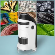 BEBANG Pocket Microscope, Handheld Mini Kids Microscope, Portable Microscope for Kids Student Adults Microbiological Observation Lab Study
