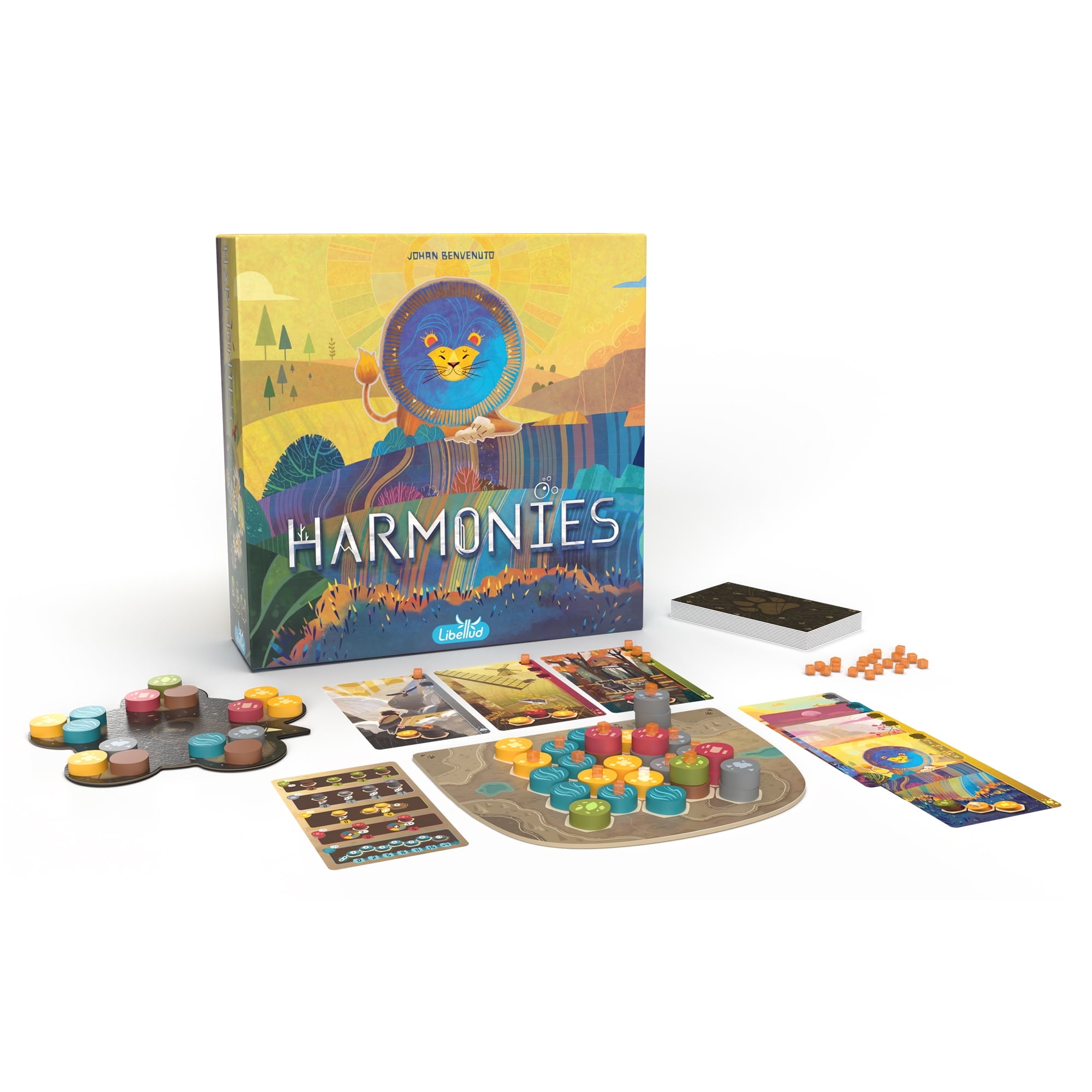 Harmonies Family Strategy Board Game for Ages 10+, from Asmodee