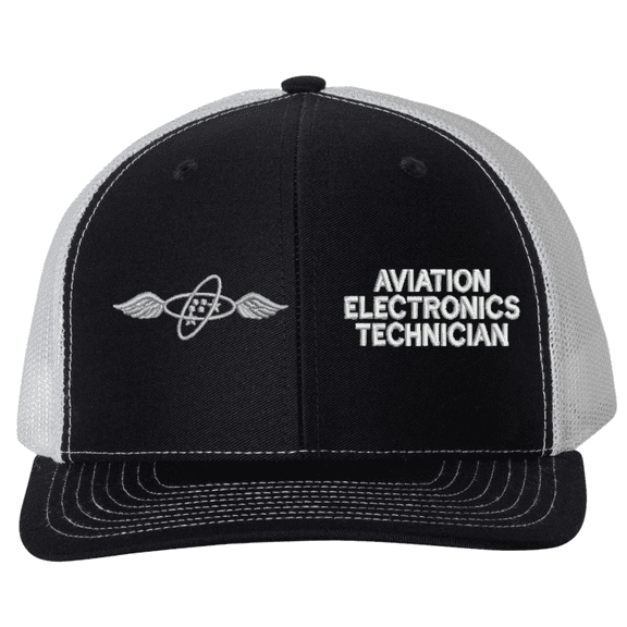 Navy Aviation Electronics Technician (AT) Rating USA Mesh-Back Cap