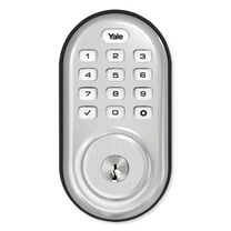 Yale YAYRD216ZW2x-YAYRD216ZW2619 Z-Wave Plus Push Button Deadbolt Assure Lock, Gen5 - Satin Nickel