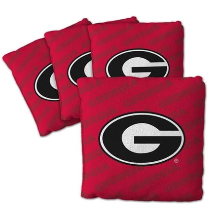 NCAA Georgia Bulldogs Cornhole Bags - 4PK - Red