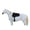 Black, variant on Horse Neoprene Padded Anti-Slip Breathable Bareback Saddle Pad Black 39LW04PR