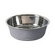 thumbnail image 1 of Comederos de acero inoxidable para mascotas: duraderos, fáciles de limpiar, aptos para lavavajillas, de metal, para comida y agua, para perros, gatos, cachorros, hogar, perreras, alimentación., 1 of 4