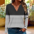 thumbnail image 6 of jjayotai Long Sleeve Shirts for Women V Neck Casual Fall Fashion Blouses Basic Tunic Tops Dressy Work Clothes, 6 of 6