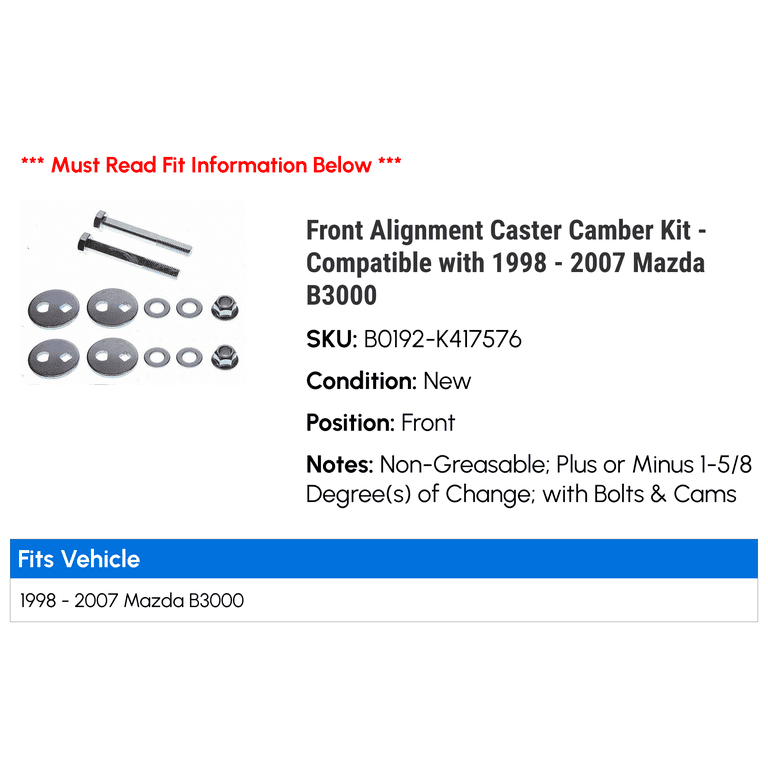 Alignment Caster / Camber Kit-camber Kit Moog K100129 for sale online Alignment Caster / Camber Kit-camber Kit Moog K100129 for sale online