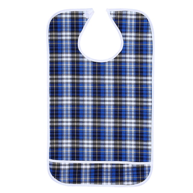 Elder Bib,Adult Waterproof Mealtime Bib Mealtime Bib Waterproof Bib Solid Performance