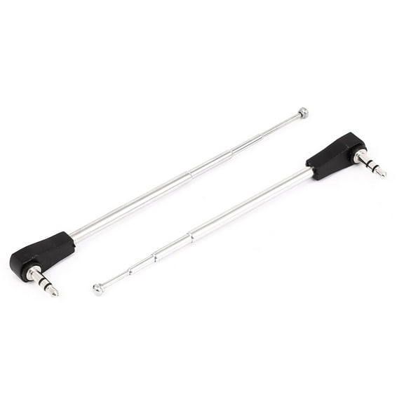3.5mm Male Jack Phone AM FM Radio 4 Sections Telescoping Antenna Radio Aerial