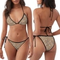 thumbnail image 3 of Balery Cactus Alpaca Pijama Estampado Bikini de Dos Piezas para Mujer - Conjunto de Bikini Ajustable Sexy y Cómodo para Playa, 3 of 6