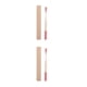thumbnail image 2 of Vogacara Cepillo de de portátil para adultos, cepillo de con cerdas de carbón, cepillos de reutilizables de bambú Type1 NO1 Vogacara CBP124577, 2 of 5