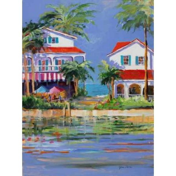 Beach Resort II Canvas Art Jane Slivka (18 x 24)
